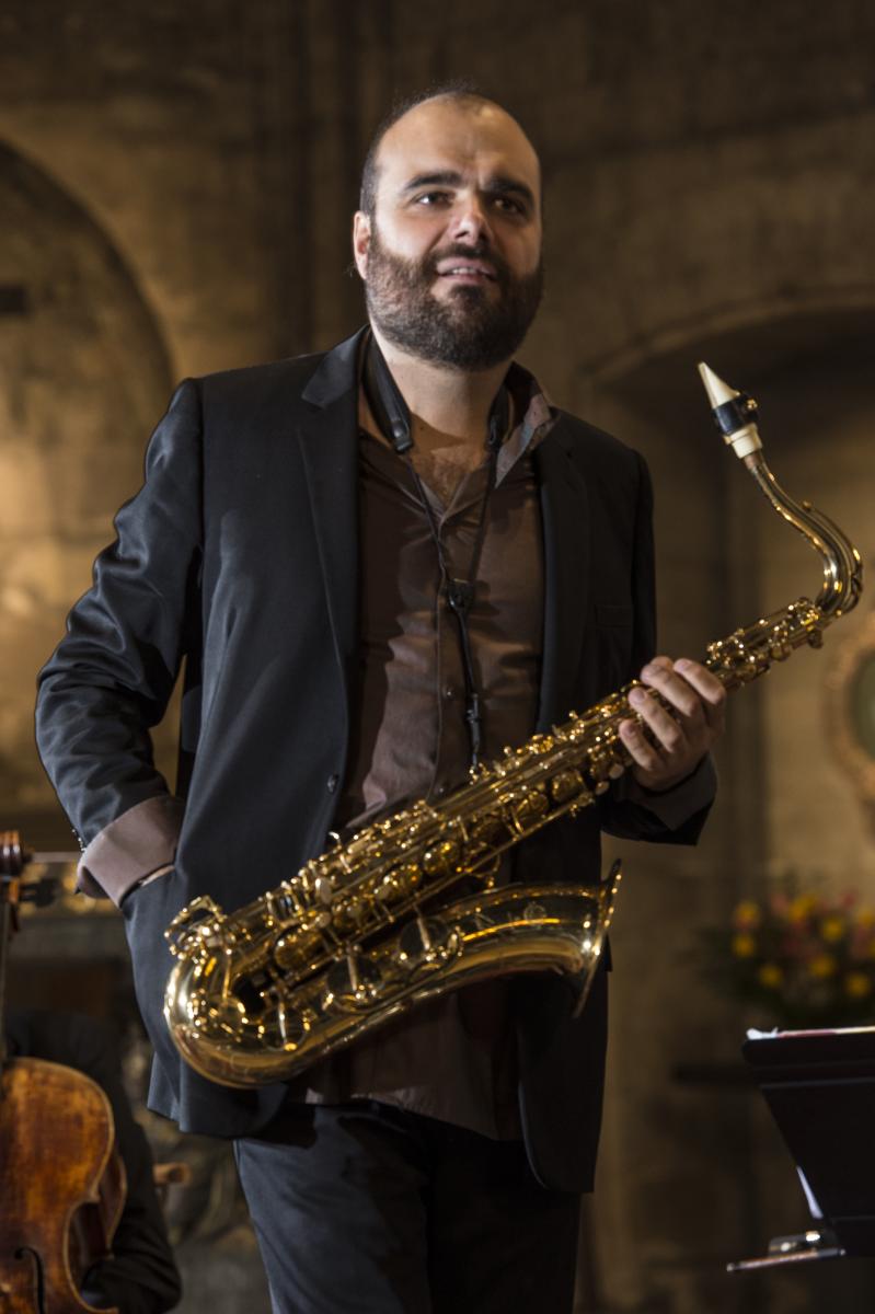Raphaël Imbert et son saxophone